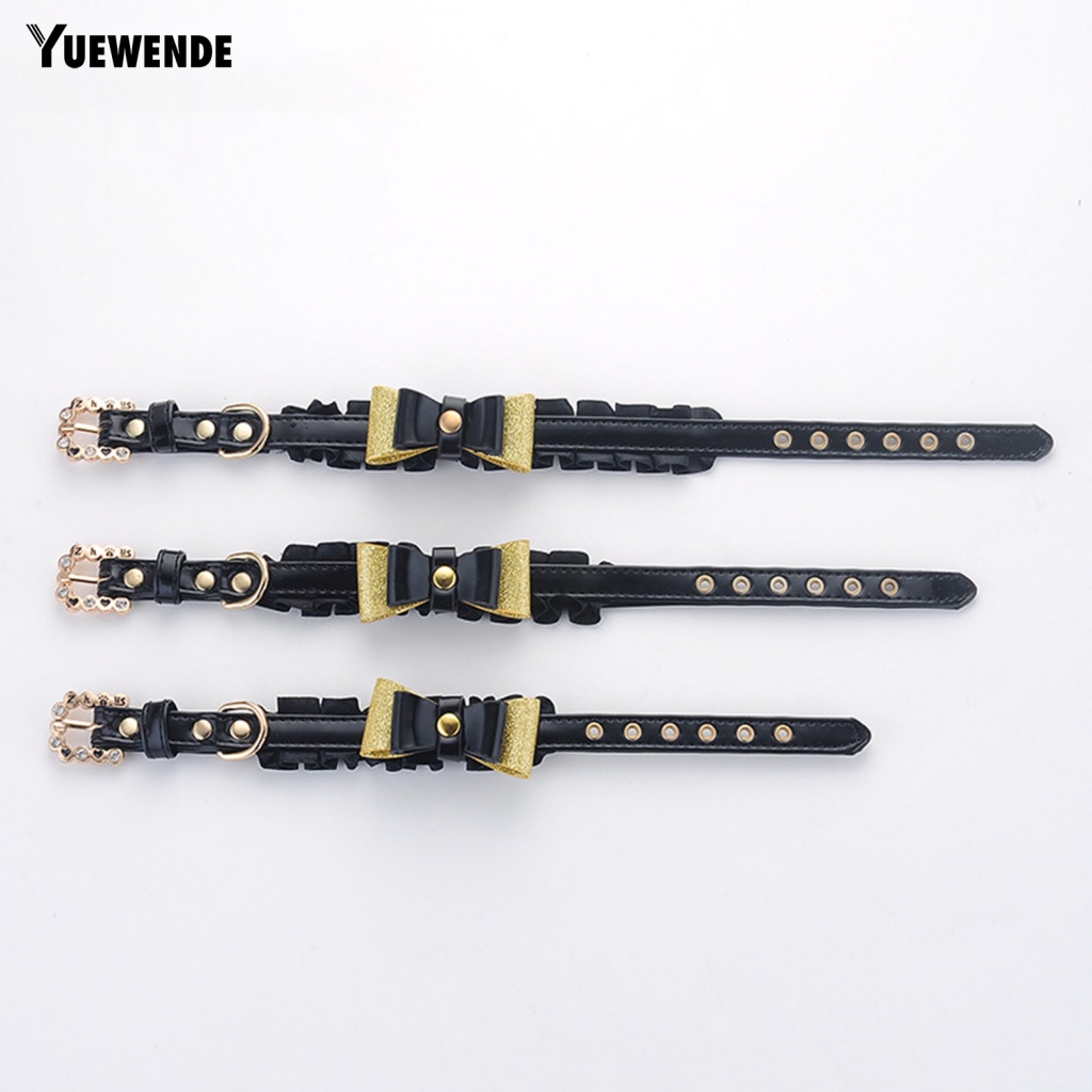 Ye.b Vòng Cổ Màu Đen Tinh Tế Phù Hợp Với Mọi Mùa Dành Cho Mèo