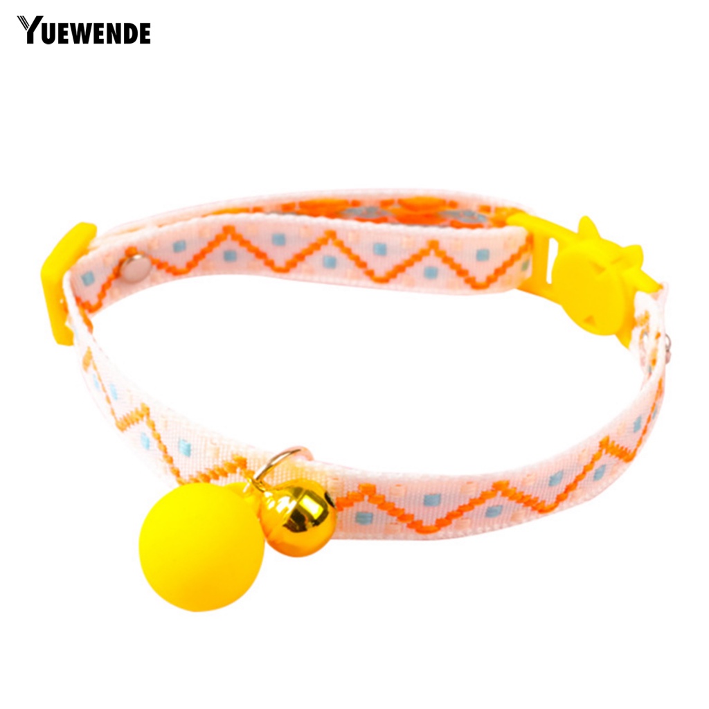 Vòng Cổ Thú Cưng Gắn Chuông Nhiều Màu Thời Trang