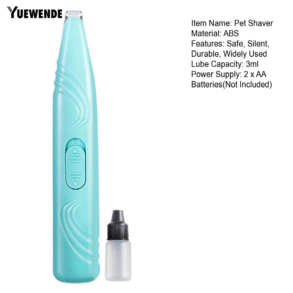 1 Bộ Tông Đơ Điện Cắt Lông Thú Cưng An Toàn Bằng Nhựa ABS