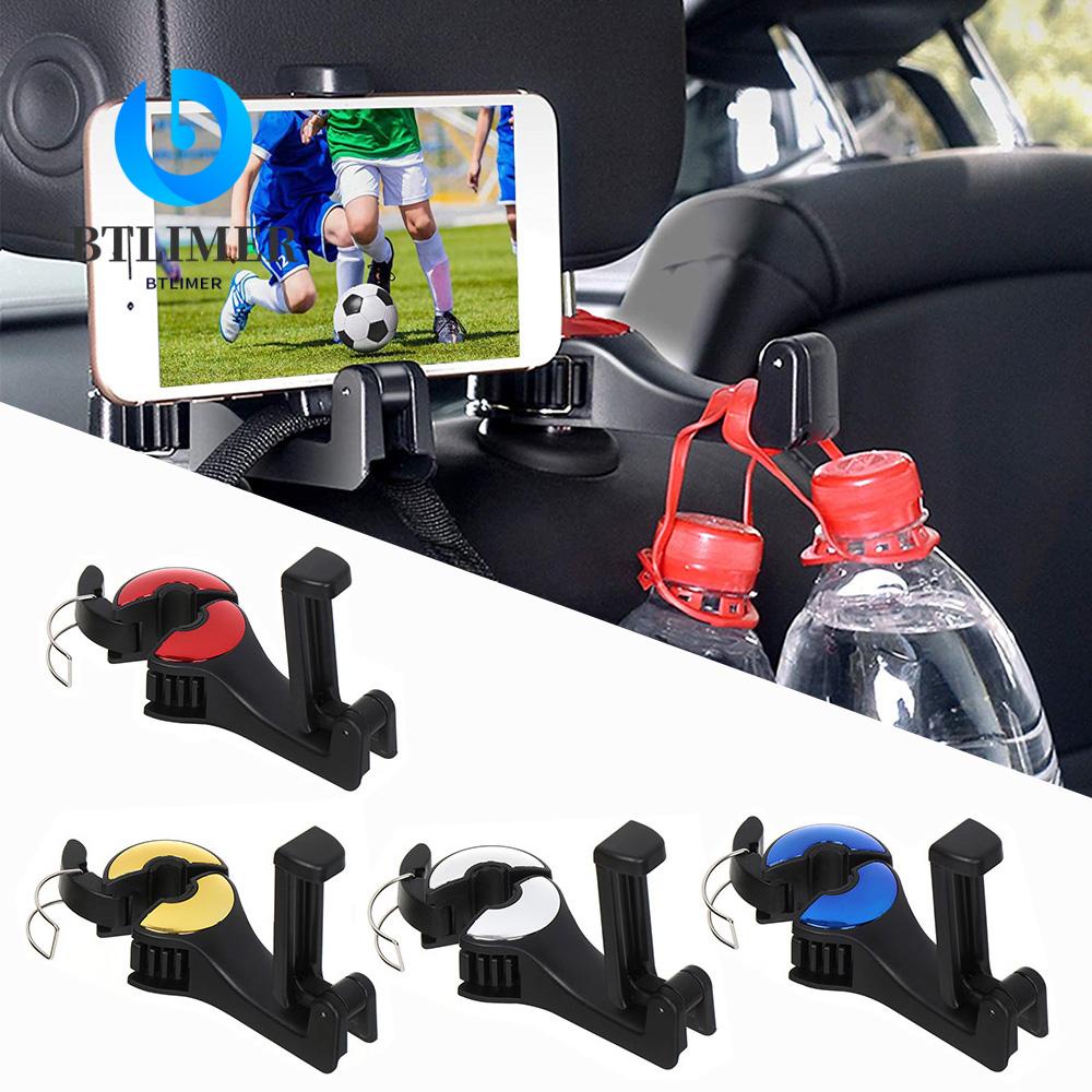 BTLIMER Móc Treo Đồ 2 Trong 1 Tiện Lợi Cho Xe Ô Tô