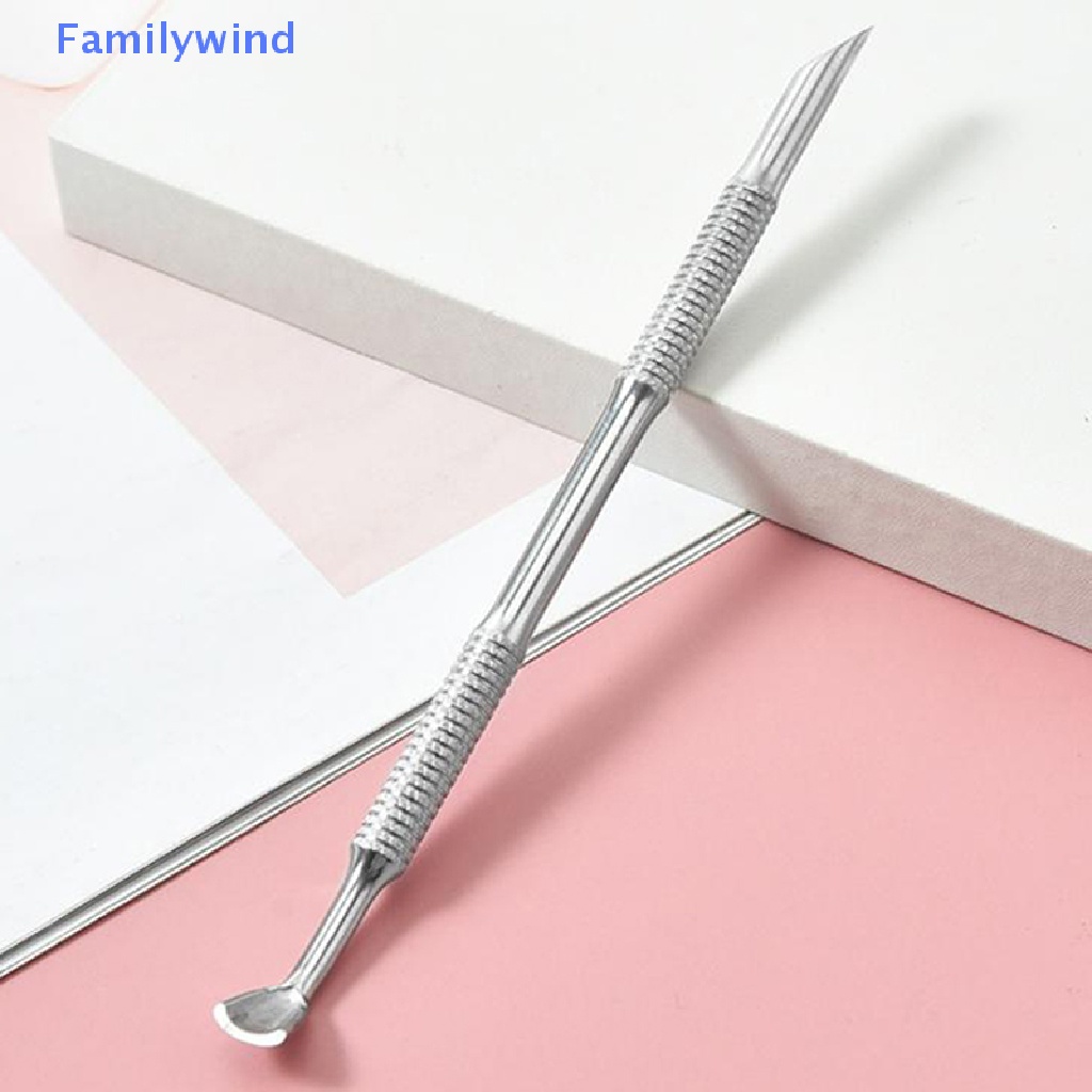 Muỗng Hai Đầu Bằng Thép Không Gỉ Chuyên Dụng Cho Làm Móng