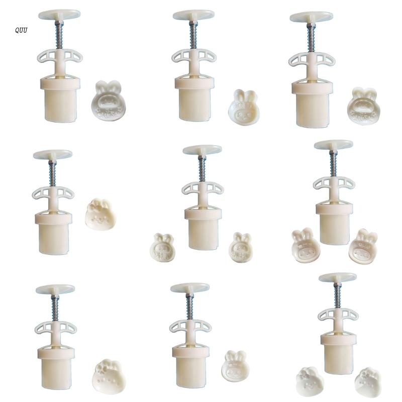 Khuôn Làm Bánh Trung Thu Hình Thỏ DIY