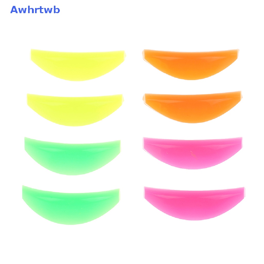 Set 4 Cặp Đệm Silicone Hỗ Trợ Uốn Cong Lông Mi Tái Sử Dụng Tiện Lợi Mới