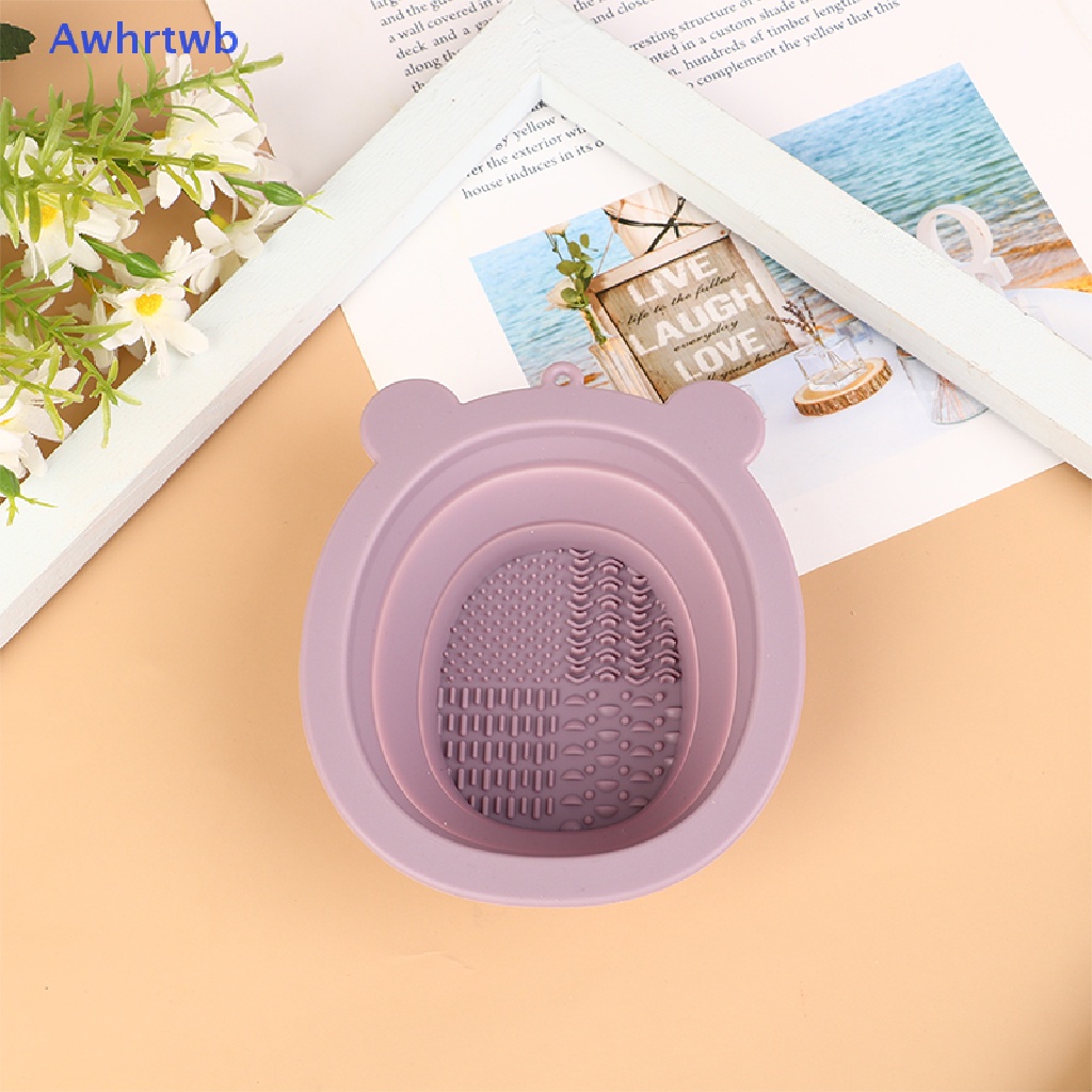 Miếng Silicone Vệ Sinh Cọ Trang Điểm Tiện Lợi Mới