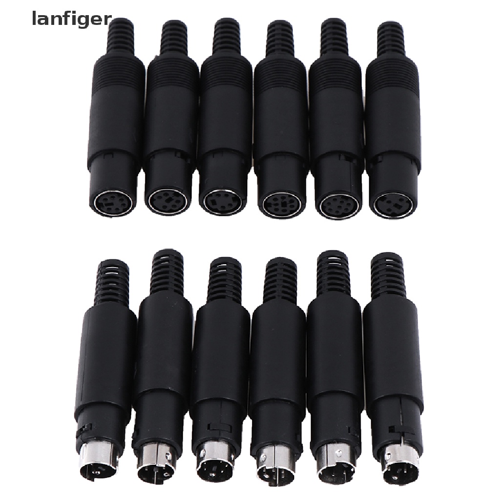 Phích Cắm Kết Nối DIN Mini 3 / 4 / 5 / 6 / 7 / 8 PIN