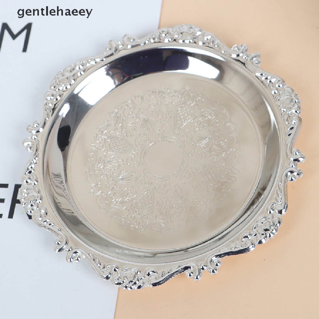 Khay Sắt Bóng Đựng Trái Cây / Bánh Kẹo / Món Tráng Miệng Cho Bữa Tiệc