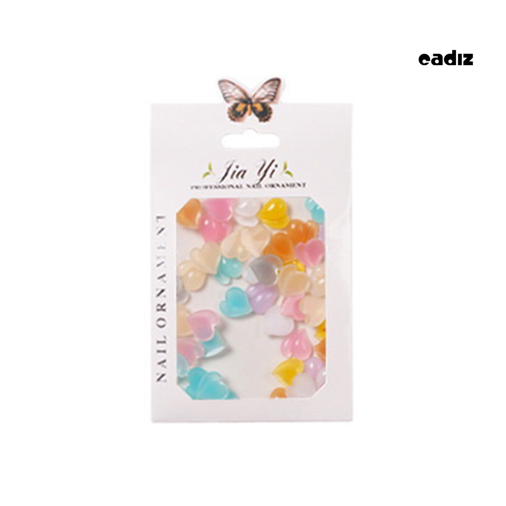 Túi 50 Miếng Dán 3D Trang Trí Móng Tay Nghệ Thuật Không Phai Chống Trầy Xước Không Dính Dễ Tháo Gỡ