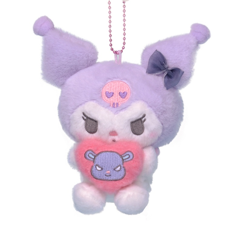 Móc Khóa Hình Búp Bê Nhồi Bông Baku Sanrio Kuromi