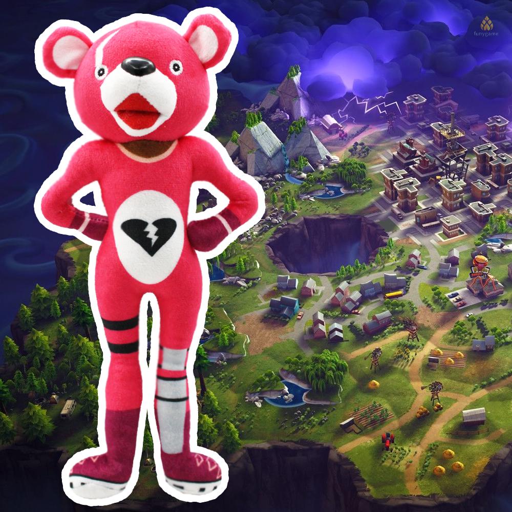 Búp Bê Đồ Chơi Hình Chú Gấu Màu Hồng Dùng Làm Quà Tặng Cho Bé Hoặc