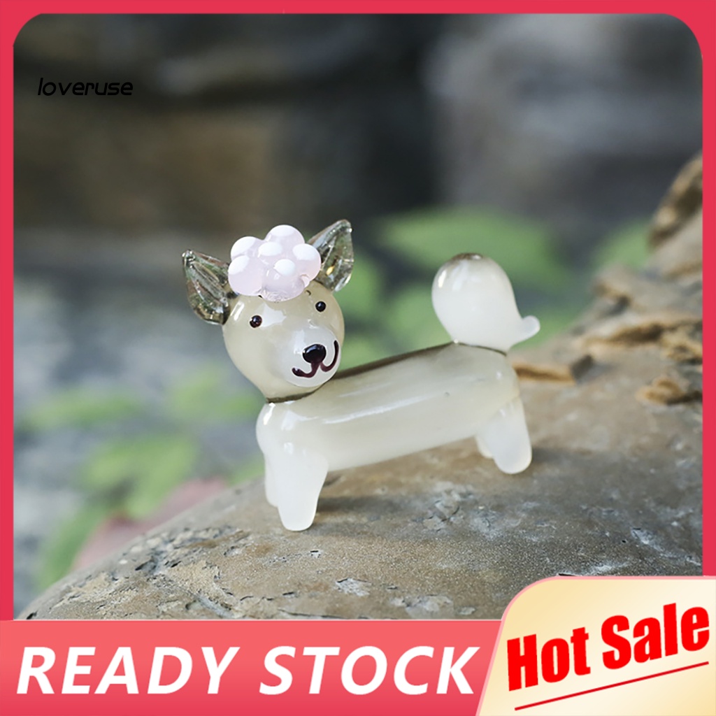 Đồ Trang Trí Để Bàn Hình Chú Chó Hoạt Hình Nhẹ Nhàng Đáng Yêu