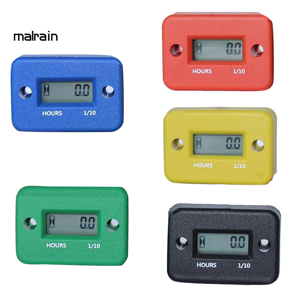 Đồng Hồ Đo Giờ Chống Nước Chống Bụi Bẩn Màn Hình LCD Cho Xe Máy / Tàu Thuyền / Xe Đạp