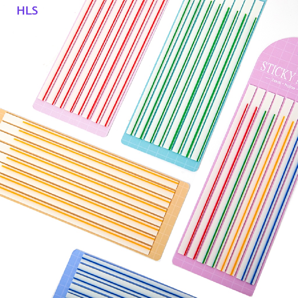 Set 60 Miếng Dán Ghi Chú Màu Macaron Trong Suốt Tiện Dụng