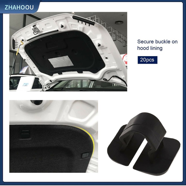 ☃Phụ Kiện Trang Trí Nhà Cửa Kiểu Dáng Dễ Thương Xinh Xắn☃ 10 Chiếc Kẹp Cách Nhiệt Mui Xe 1H5863849Phụ Kiện A01C Tương Thích Cho Golf Polo Passat Vento Caddy Jetta