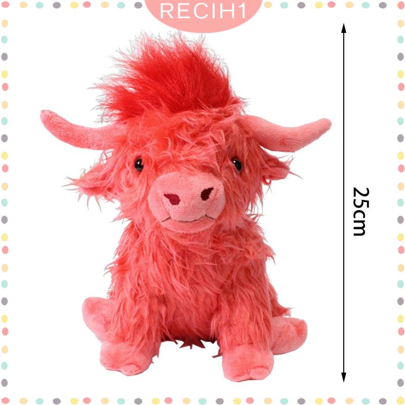 Bò Nhồi Bông Trang Trí Phòng Cho Bé