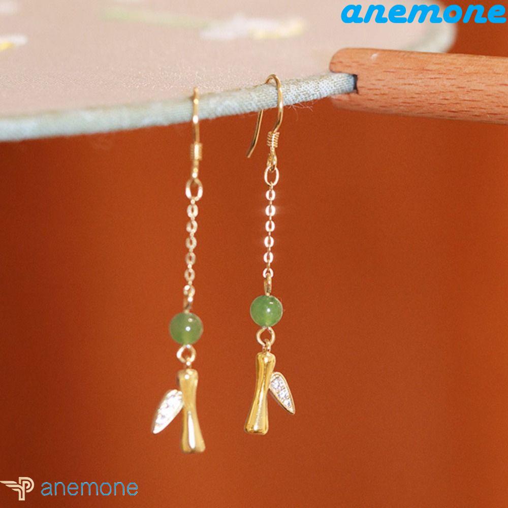 Khuyên Tai Hình Lá Phong Cách Pháp Cổ Điển Dành Cho Nữ