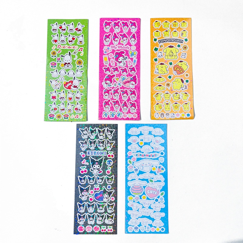 Sticker Họa Tiết Hoạt Hình Sanrio Dễ Thương Bắt Mắt TZ031