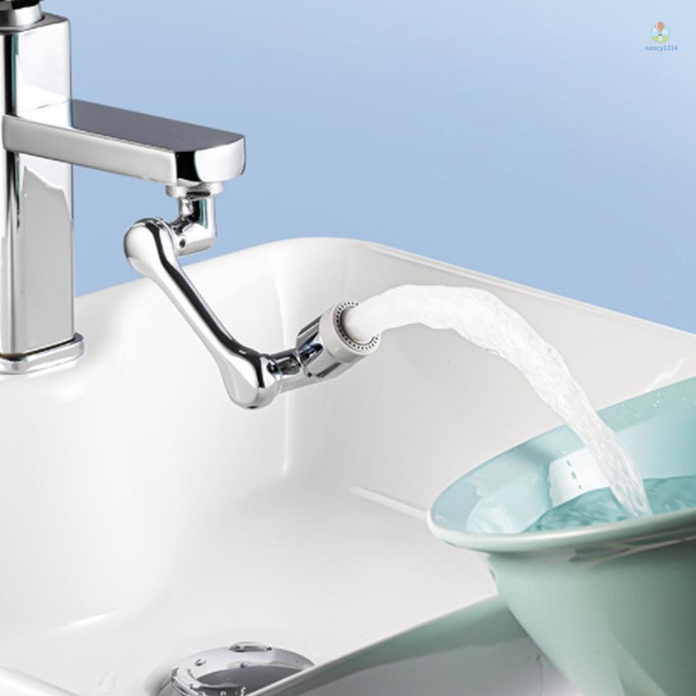 Đầu Lọc Nối Dài Vòi Nước Bồn Rửa Tay Xoay 1080 Độ Tiện Dụng