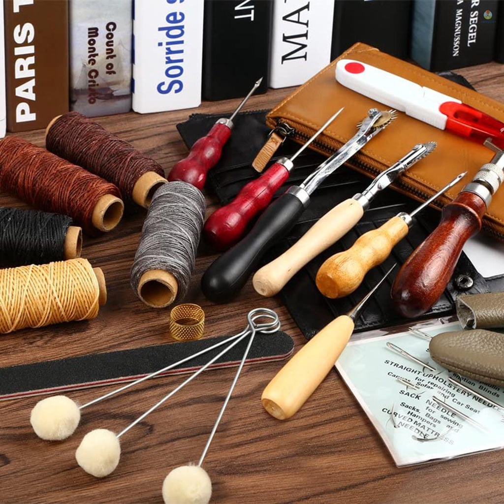 Bộ 31 Dụng Cụ Làm Đồ Da Chuyên Dụng