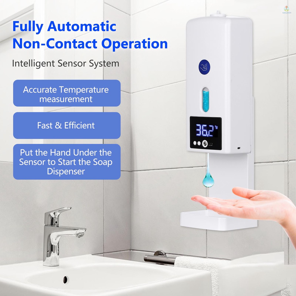 Bình Đựng Xà Phòng Gắn Tường Dung Tích Lớn 1000ml Tiện Dụng