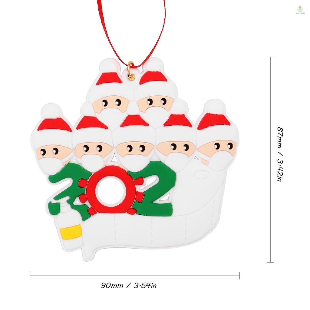 Búp Bê Treo Trang Trí Cây Thông Giáng Sinh Dễ Thương