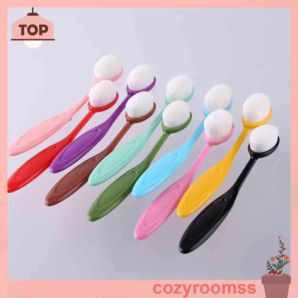 Set 10 Cọ Vẽ Tranh Đầu Dẹt