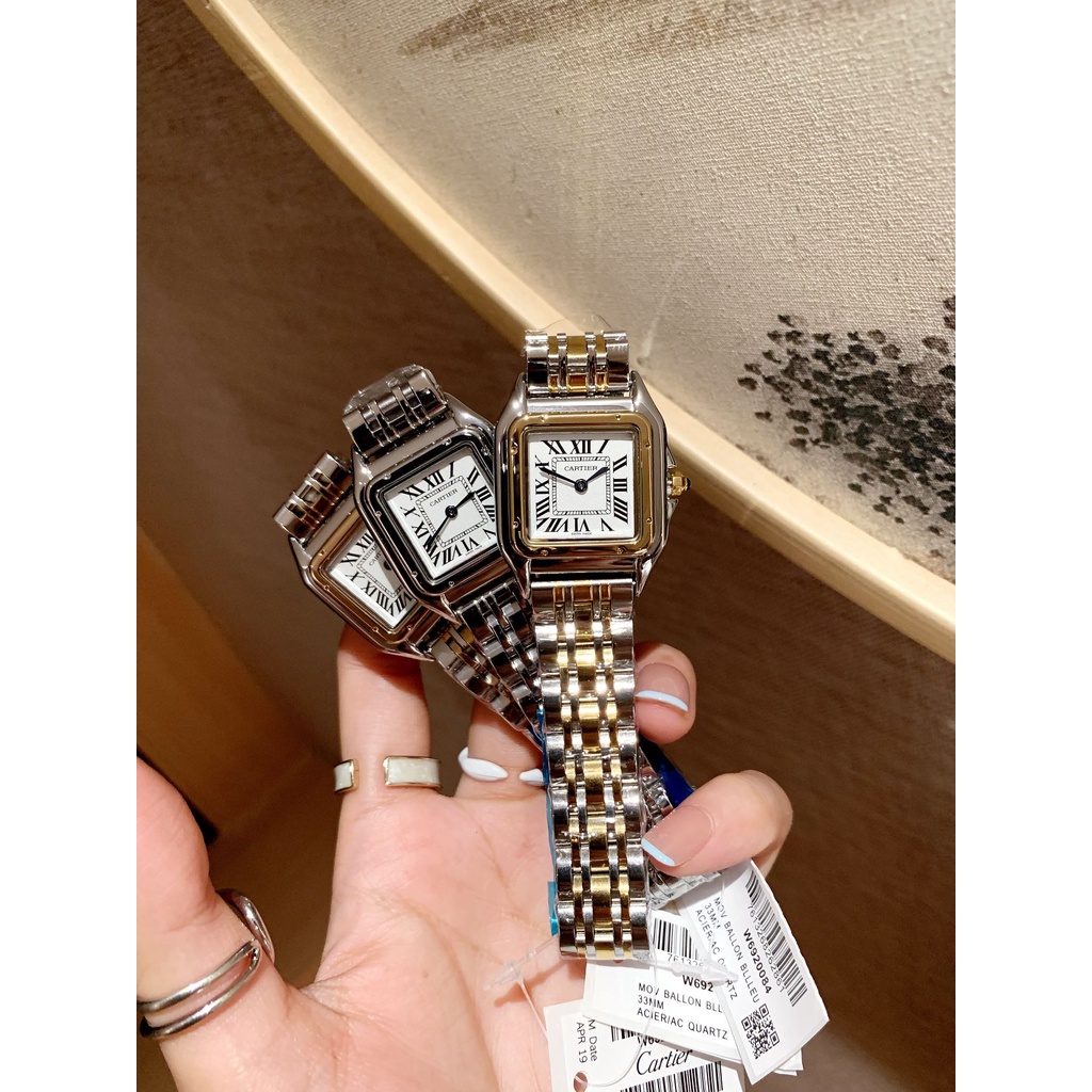 Đồng Hồ Đeo Tay Thời Trang Dây Thép 27mm Dành Cho Nữ