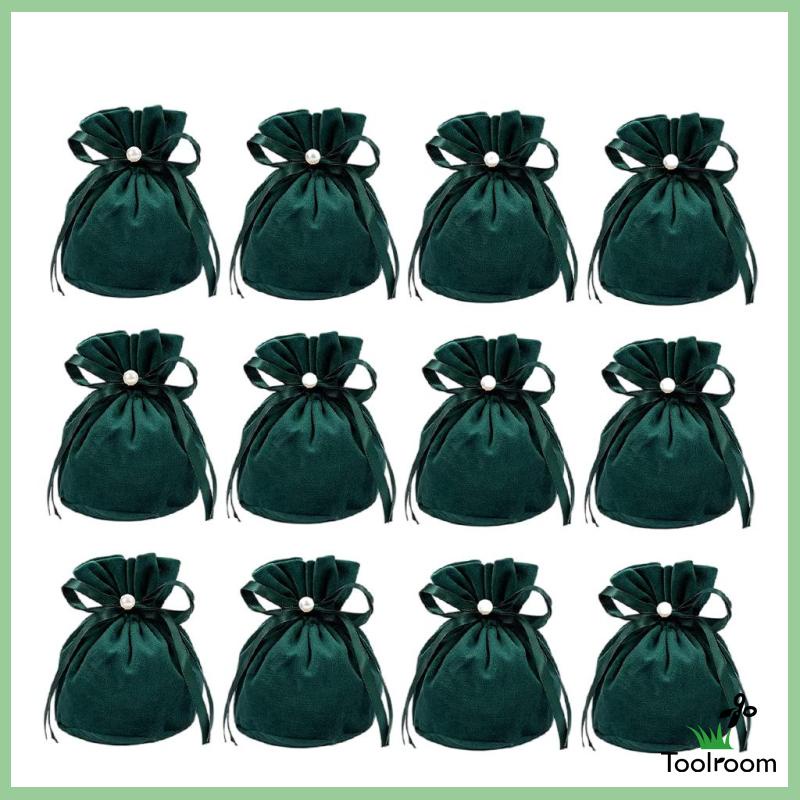 [Toolroom] 10x12cm Túi Nhung Đựng Trang Sức / Kẹo / Quà Tặng Tiệc Tùng