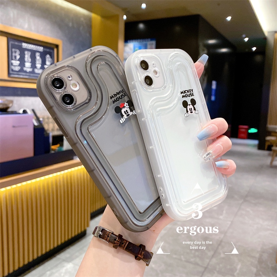 Ốp Điện Thoại Họa Tiết Chuột Mickey Cho iPhone 14 13 12 11 Pro Max 7 8 Plus Se 2020 X XR Xs Max