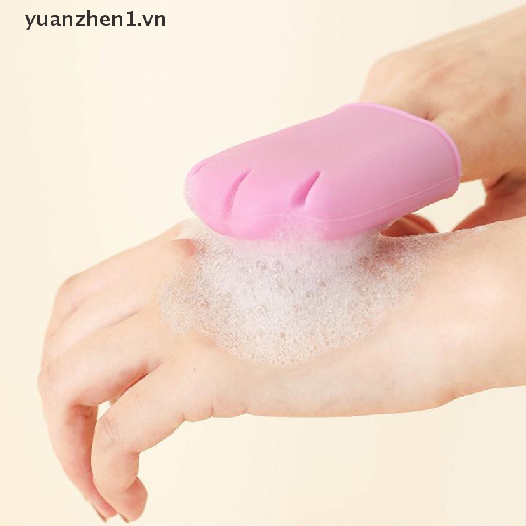 1 Bàn Chải Rửa Mặt Bằng Silicon Mềm