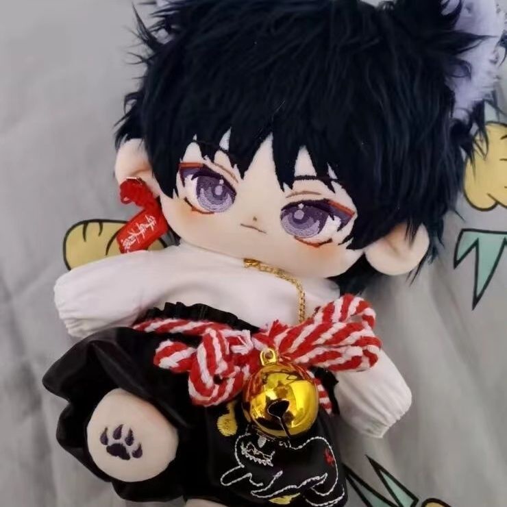 Búp Bê Em Bé Mặc Quần Áo Bằng Vải Cotton Nhồi Bông 20cm Màu Nude Thông Thường Không Kèm Búp Bê