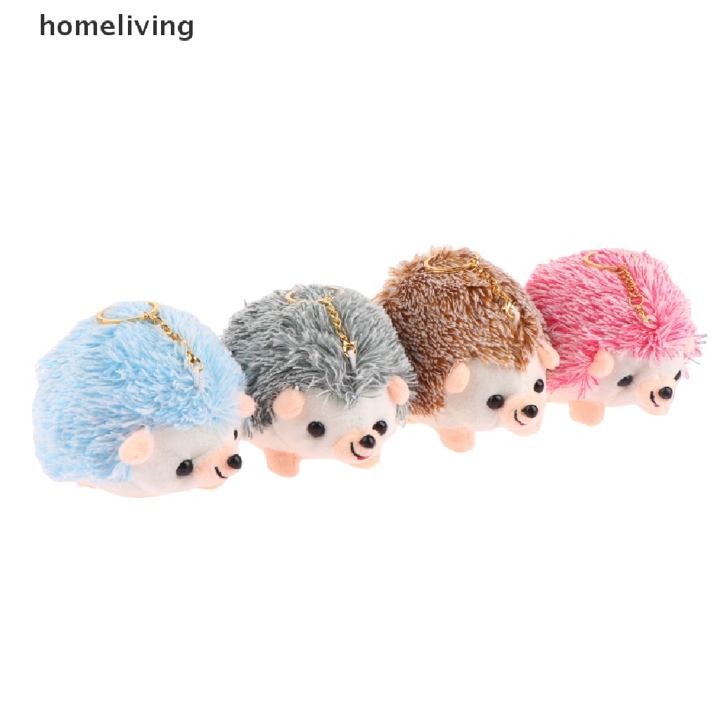 Móc Khóa Hình Nhím Nhồi Bông 12CM Nhiều Màu Sắc Dễ Thương