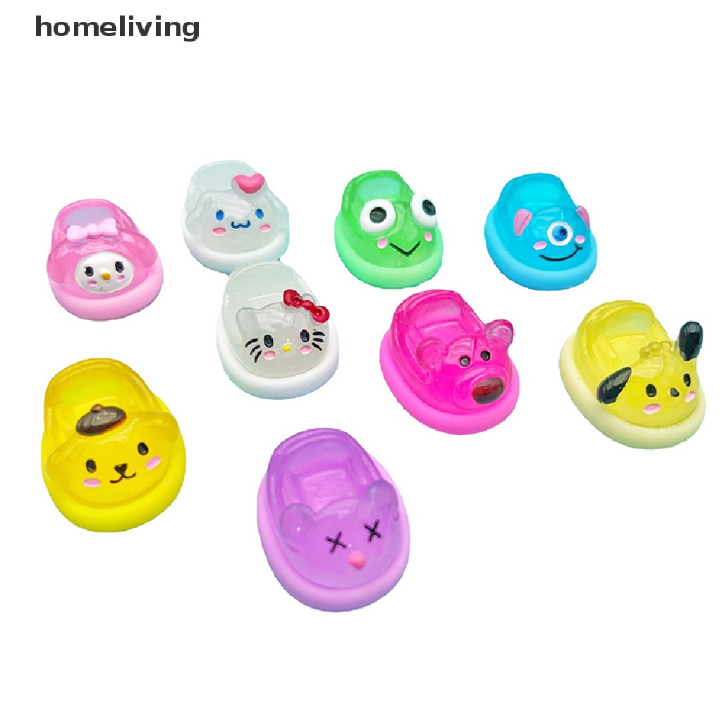 1 Tượng Nhựa Phát Quang Hình Hoạt Hình Đáng Yêu Trang Trí Xe Hơi