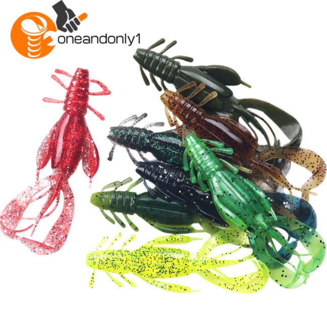 Set 4 Mồi Giả Nhử Cá Mềm 10cm / 10g Gắn Kèm Móc Câu Tiện Dụng