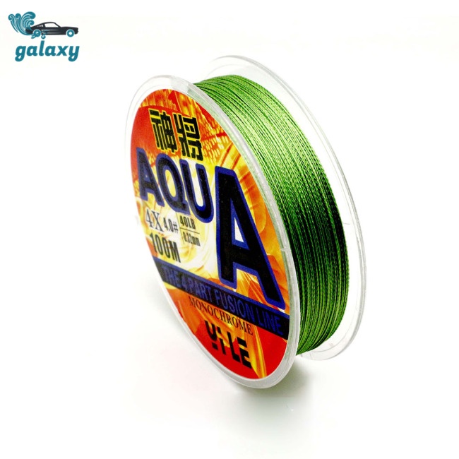 Galaxy Cuộn Dây Câu Cá Bện 4 Sợi 100m 15lb-60lb