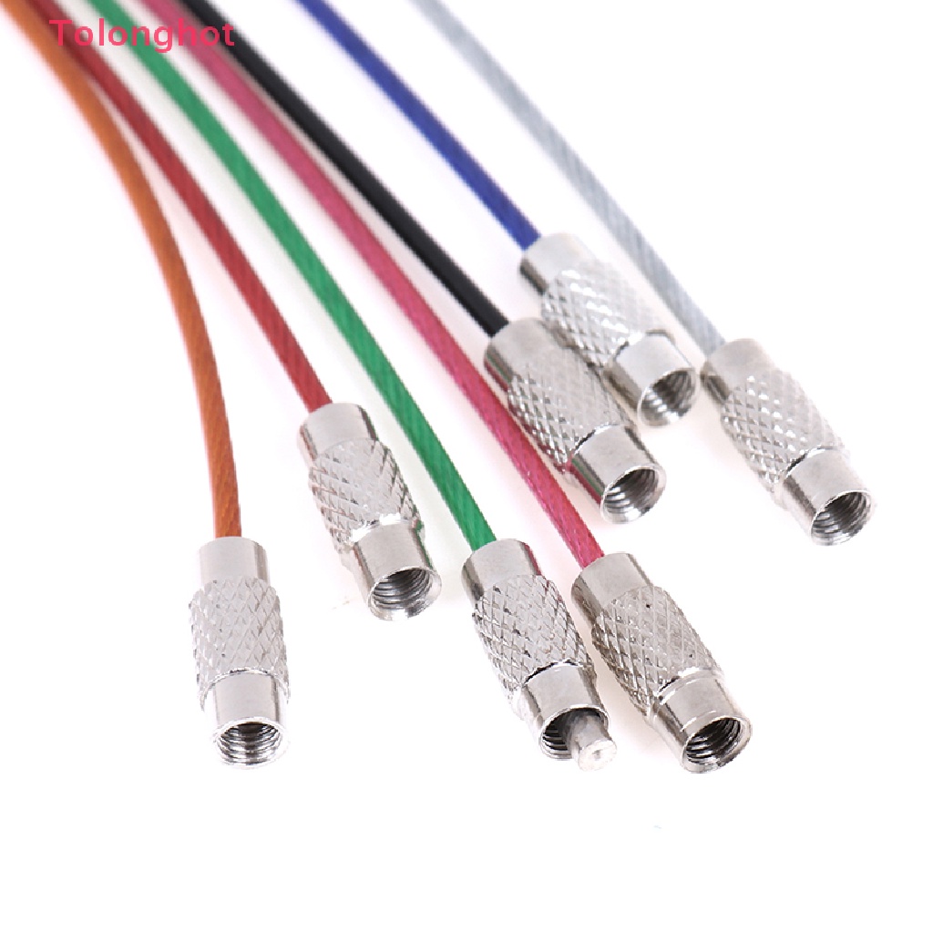 Set 10 Vòng Inox 1.5 * 150mm Móc Khóa Tiện Dụng