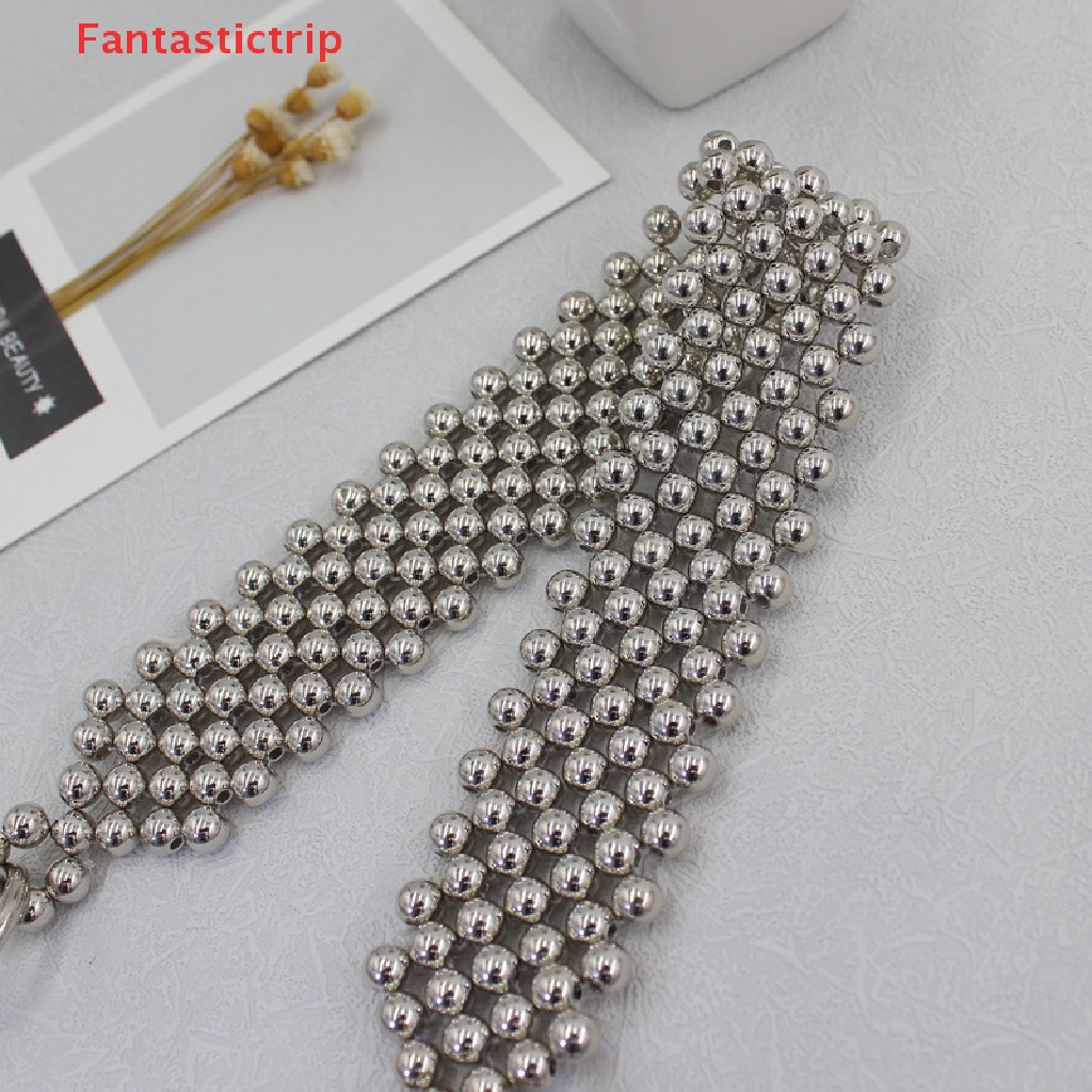 Thắt Lưng Dây Xích Kim Loại Có Thể Điều Chỉnh Độ Dài Thời Trang Cho Nữ