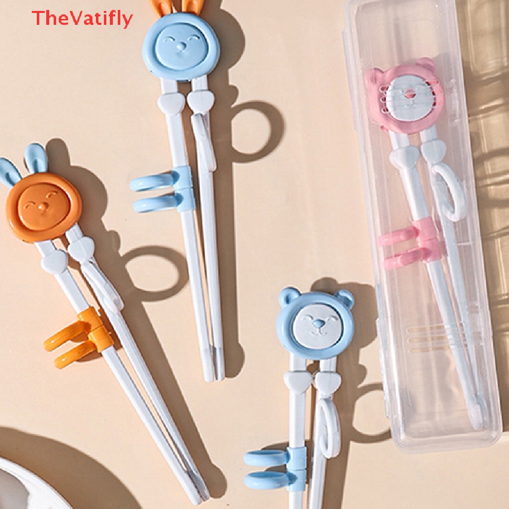 [Thevalifly] Đũa Tập Ăn Dễ Sử Dụng Cho Bé Mới Bắt Đầu