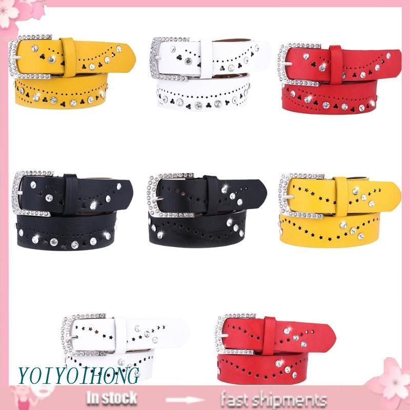 Thắt Lưng Đính Đá Lấp Lánh Thời Trang Cho Nữ