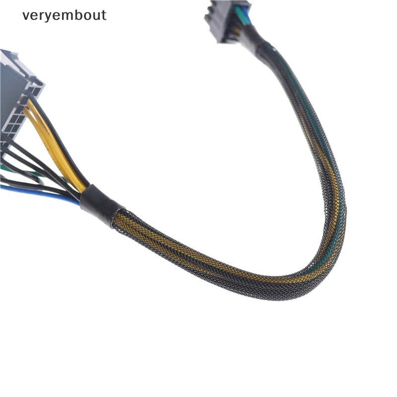 Dây Cáp Chuyển Đổi Nguồn Điện ATX PSU 24 Female Sang 10 Pin Cho Bo Mạch Chủ Lenovo