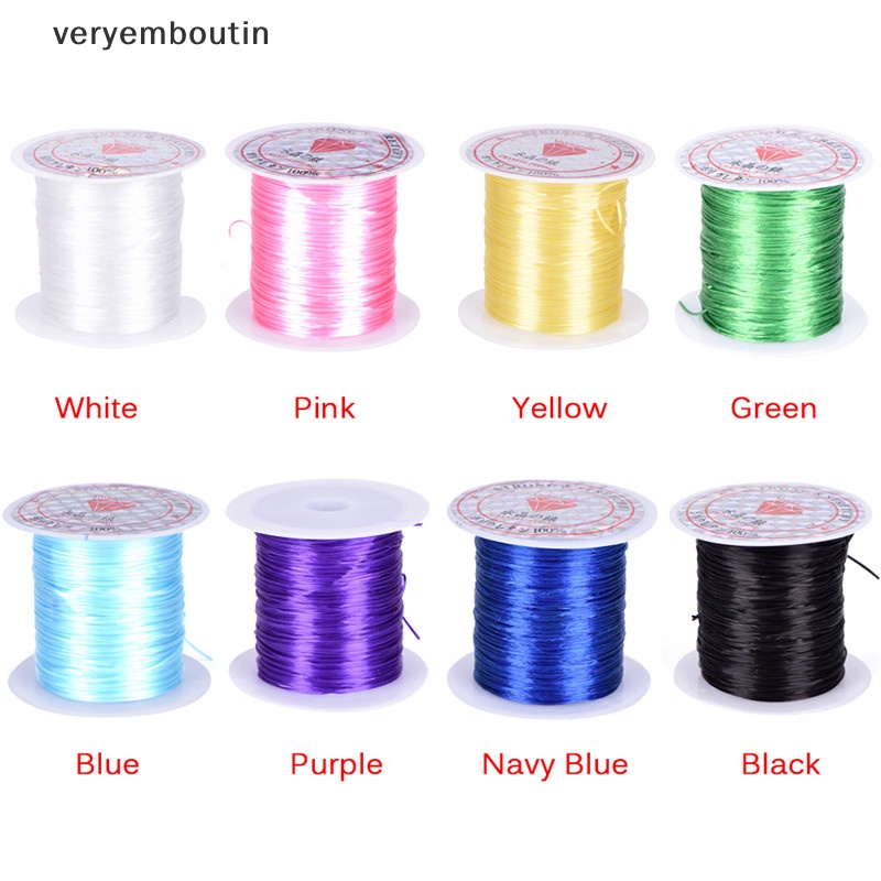 Cuộn Dây Co Giãn 0.8mm Chuyên Dụng Cho Xỏ Hạt Cườm