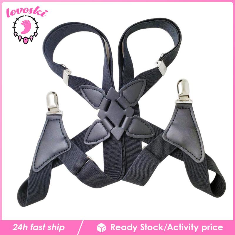 Quần Yếm Đàn Hồi Chống Trượt Có Thể Điều Chỉnh Thời Trang Dành Cho Nam