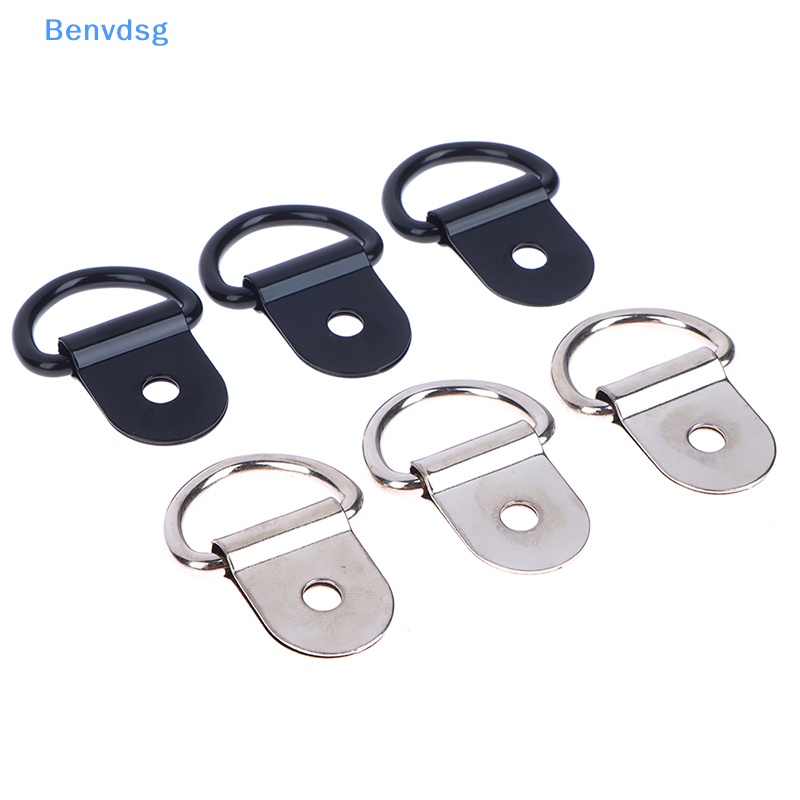 Bộ 10 Móc Kéo Dây Hình Chữ D Bằng Thép Không Gỉ Tiện Dụng
