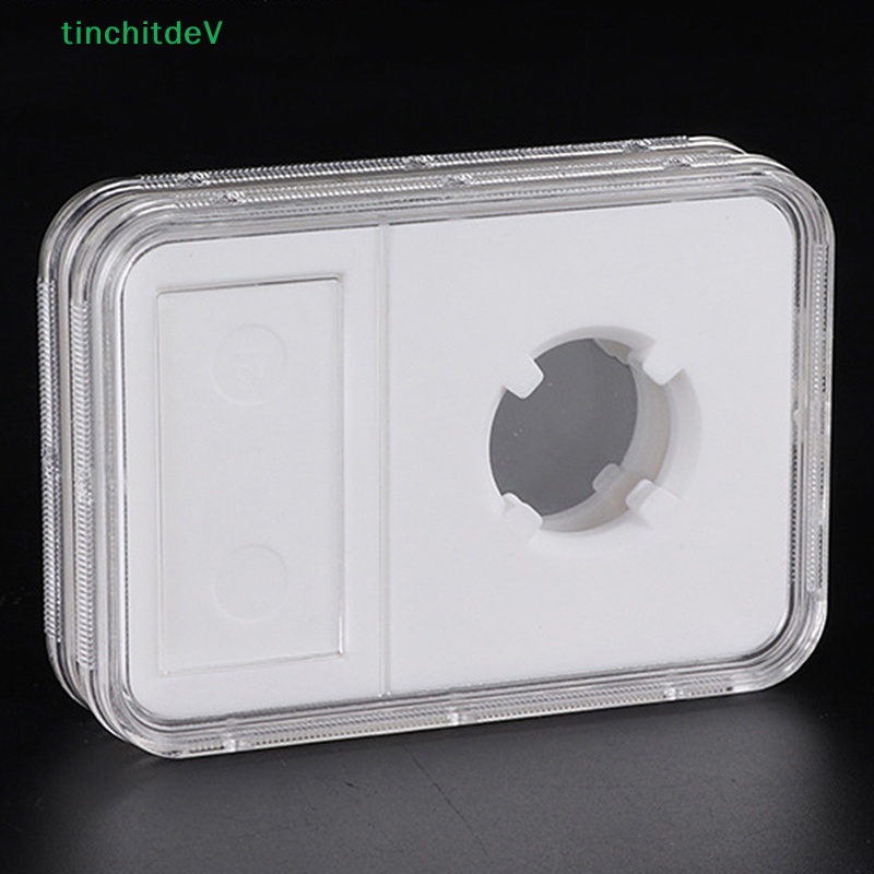 1 Hộp Đựng Tiền Xu Trong Suốt 40mm