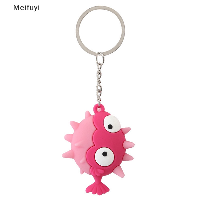 Móc Khóa Hình Cá Ngựa / Bạch Tuộc / Cá Ngựa / Cá Ngựa Bằng Silicone