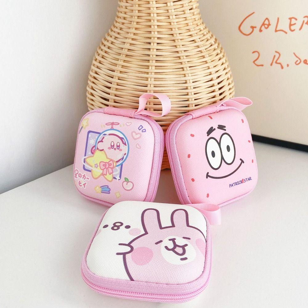 Túi Đựng Mỹ Phẩm / Tai Nghe / Tiền Xu Chất Liệu Cotton Nhỏ Nhắn Tiện Dụng