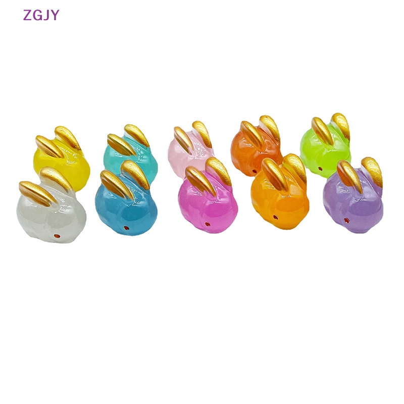 1 Thỏ Nhựa Phát Quang Trang Trí Vườn Nhà Mới