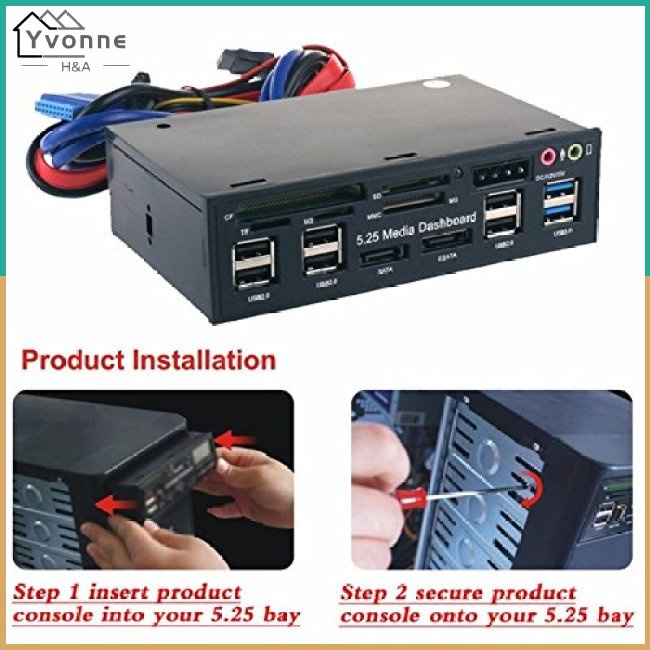 One Đầu Đọc Thẻ Nhớ Đa Năng Cổng USB 3.0 Cho SD MS CF TF M2 MMC