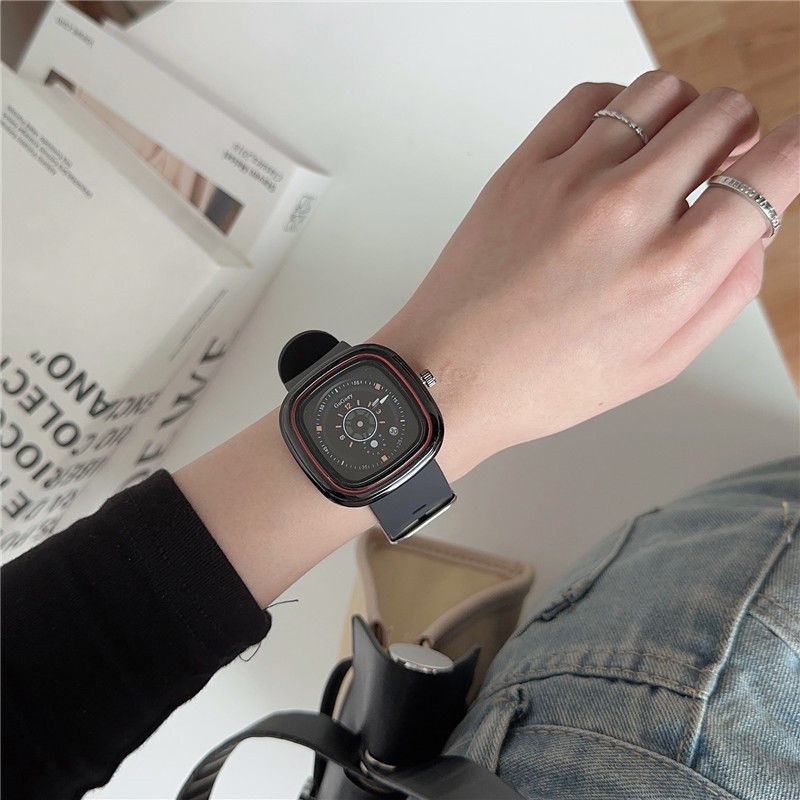 Đồng Hồ Đeo Tay Phong Cách Âu Mỹ Thời Trang Cho Nam Nữ