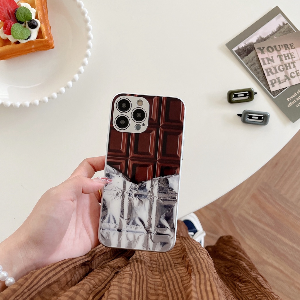 Ốp Điện Thoại TPU Dẻo Màu Bạc Thời Trang Chống Rơi Cho iPhone 14 13 12 11 PRO MAX