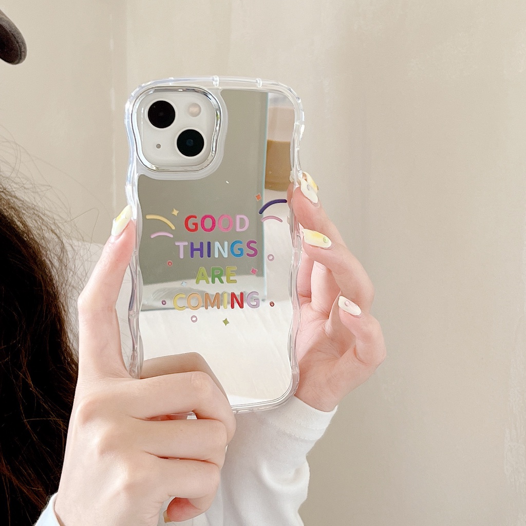 Ốp Lưng TPU TráNg Gương ChốNg SốC Cho Apple IPhone 14 13 12 11 Pro Max